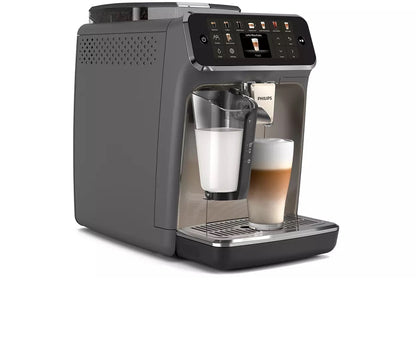 Philips 5500 LatteGo — 20 boissons chaudes et glacées, écran tactile, SilentBrew