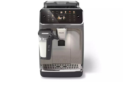 Philips 5500 LatteGo — 20 boissons chaudes et glacées, écran tactile, SilentBrew